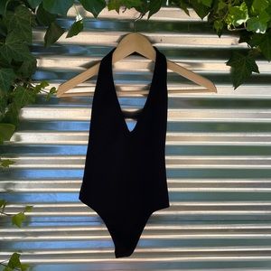 Talula Deep Plunge Bodysuit 🖤